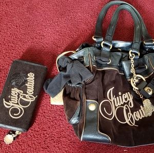 Juicy Couture handbag and wallet